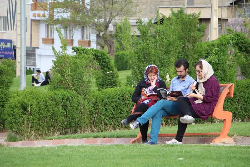Book Reading in Sanandaj Park